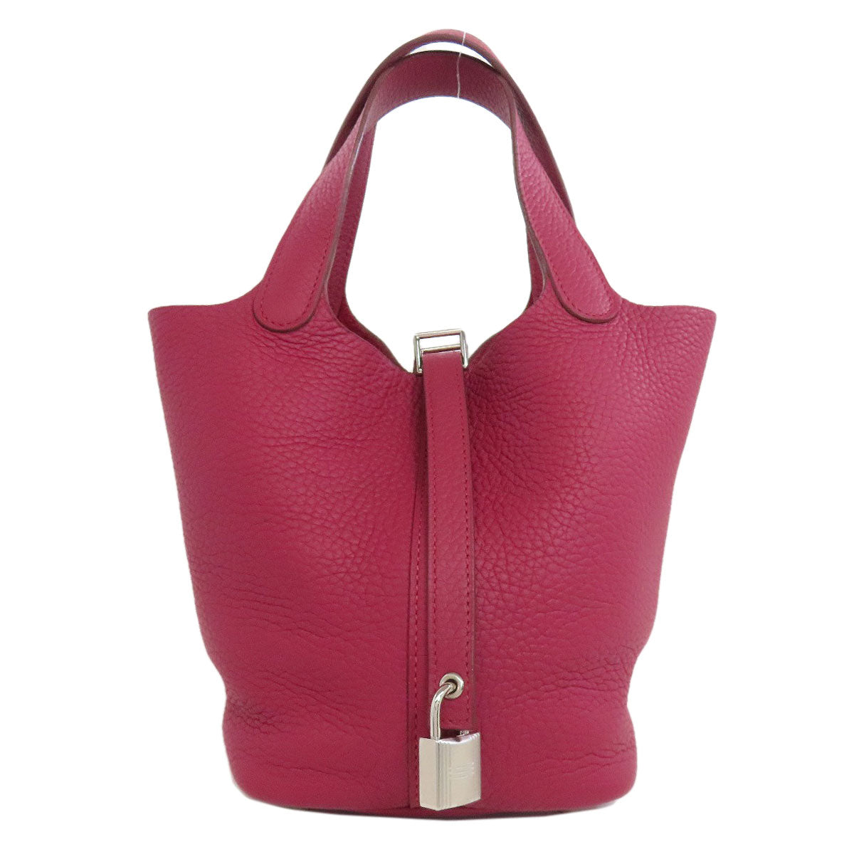HERMES エルメス ピコタンロックPM シルバー金具 ハンドバッグ トリヨン レディース 中古