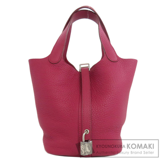 HERMES エルメス ピコタンロックPM シルバー金具 ハンドバッグ トリヨン レディース 中古