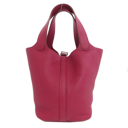 HERMES エルメス ピコタンロックPM シルバー金具 ハンドバッグ トリヨン レディース 中古