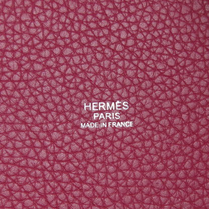 HERMES エルメス ピコタンロックPM シルバー金具 ハンドバッグ トリヨン レディース 中古