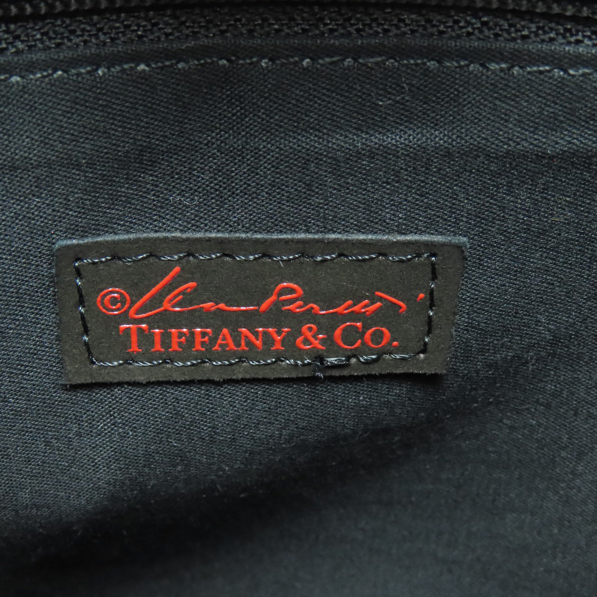 TIFFANY&Co. ティファニー ティファニーワンダー オープンハート トートバッグ レザー レディース 中古