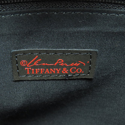 TIFFANY&Co. ティファニー ティファニーワンダー オープンハート トートバッグ レザー レディース 中古