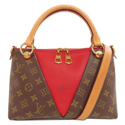 LOUIS VUITTON ルイヴィトン M43966 Vトート BB ハンドバッグ モノグラムキャンバス レディース 中古