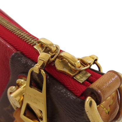 LOUIS VUITTON ルイヴィトン M43966 Vトート BB ハンドバッグ モノグラムキャンバス レディース 中古