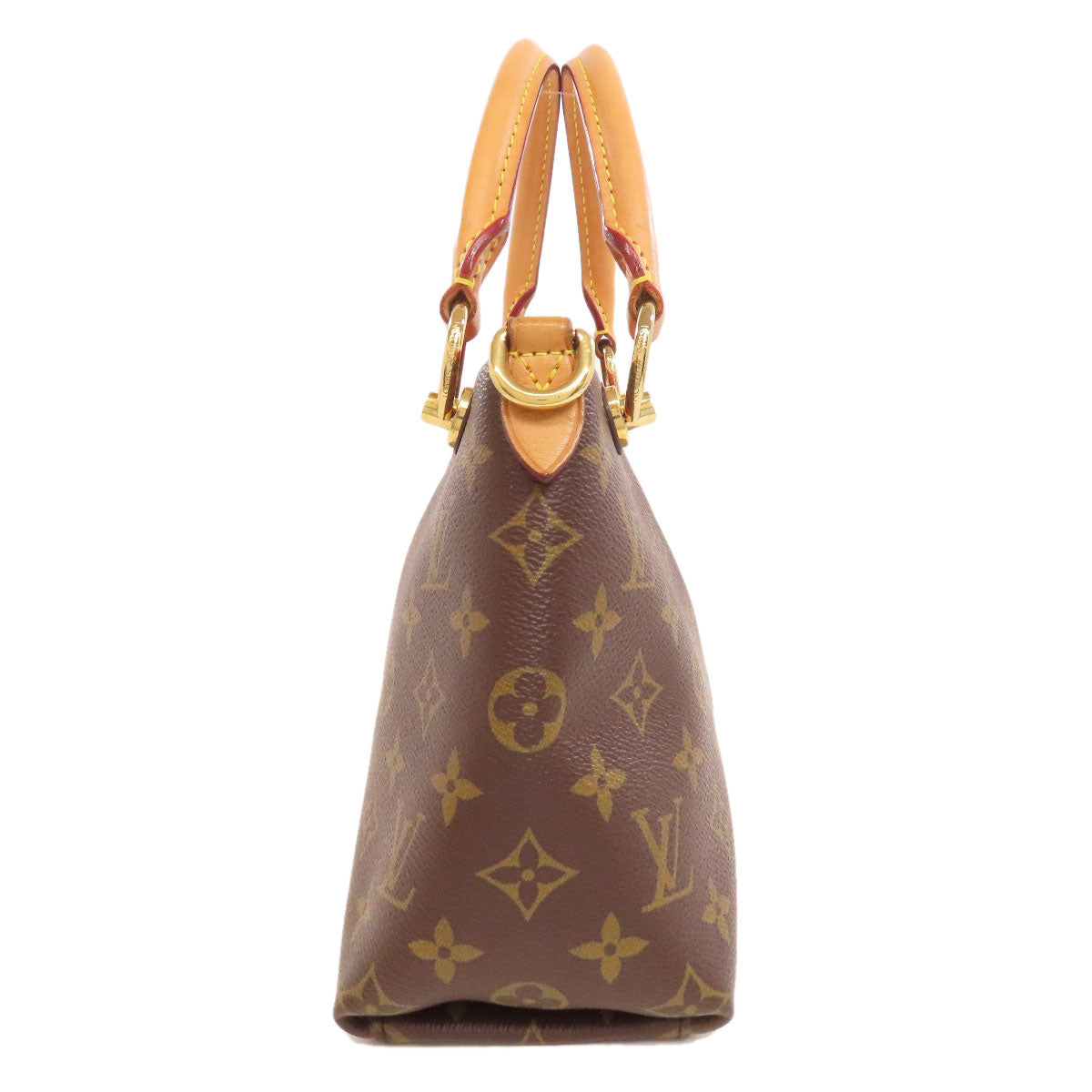 LOUIS VUITTON ルイヴィトン M43966 Vトート BB ハンドバッグ モノグラムキャンバス レディース 中古