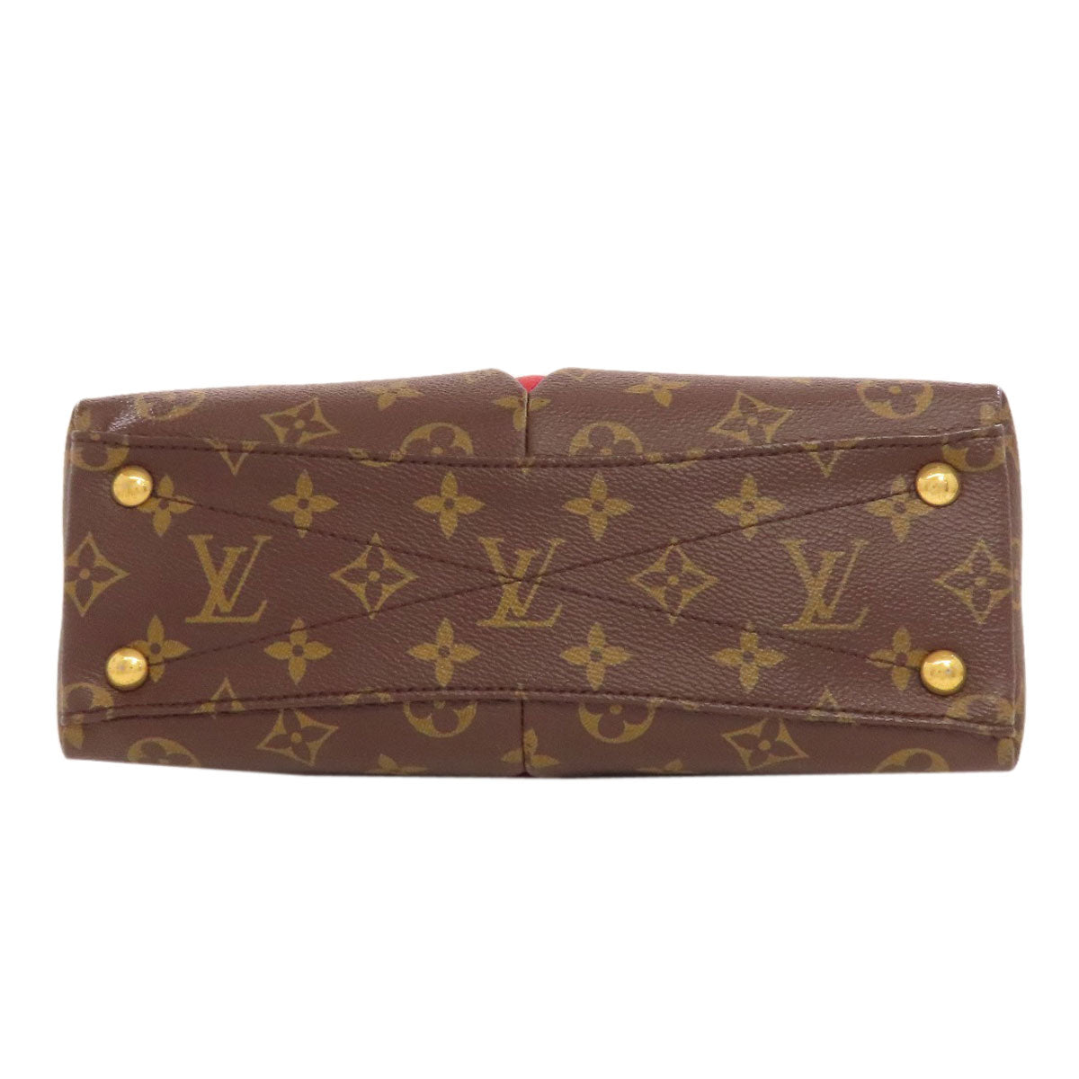 LOUIS VUITTON ルイヴィトン M43966 Vトート BB ハンドバッグ モノグラムキャンバス レディース 中古