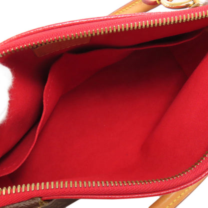 LOUIS VUITTON ルイヴィトン M43966 Vトート BB ハンドバッグ モノグラムキャンバス レディース 中古