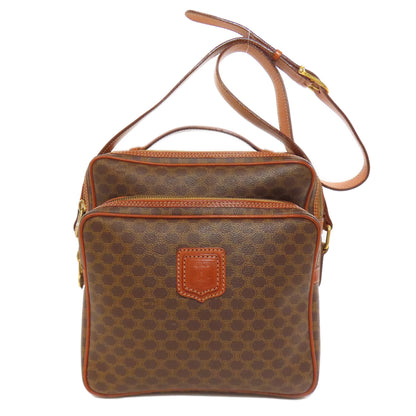 CELINE セリーヌ マカダム 2WAY ショルダーバッグ PVC レディース 中古