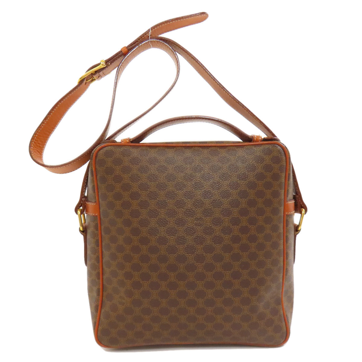 CELINE セリーヌ マカダム 2WAY ショルダーバッグ PVC レディース 中古