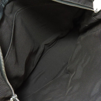 HERMES エルメス エールラインMM ハンドバッグ キャンバス レディース 中古
