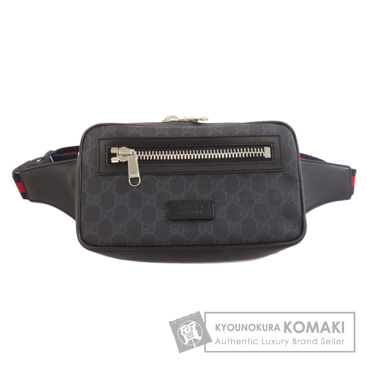 GUCCI グッチ 474293 GGスプリーム ボディバッグ PVC レディース 中古