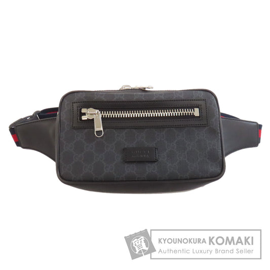 GUCCI グッチ 474293 GGスプリーム ボディバッグ PVC レディース 中古