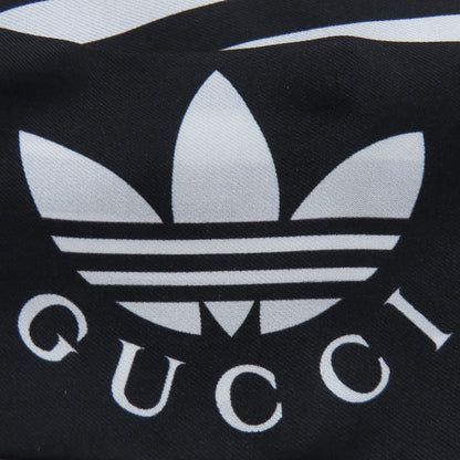 GUCCI グッチ 703568 アディダスコラボ スカーフ シルク レディース 中古