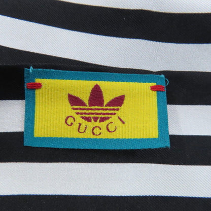 GUCCI グッチ 703568 アディダスコラボ スカーフ シルク レディース 中古