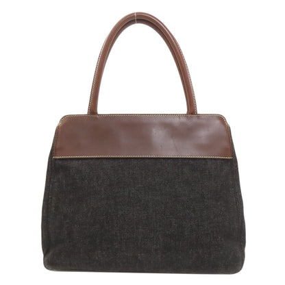 CHANEL シャネル ココマーク トートバッグ デニム レディース 中古