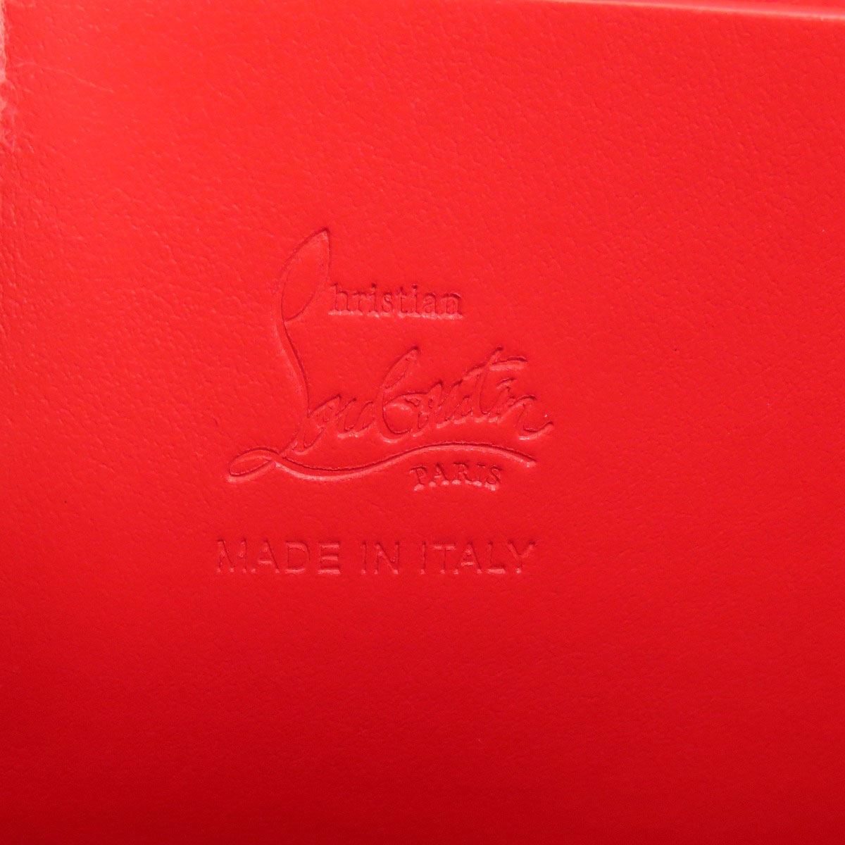 Christian Louboutin クリスチャンルブタン スタッズ ハンドバッグ カーフ レディース 中古