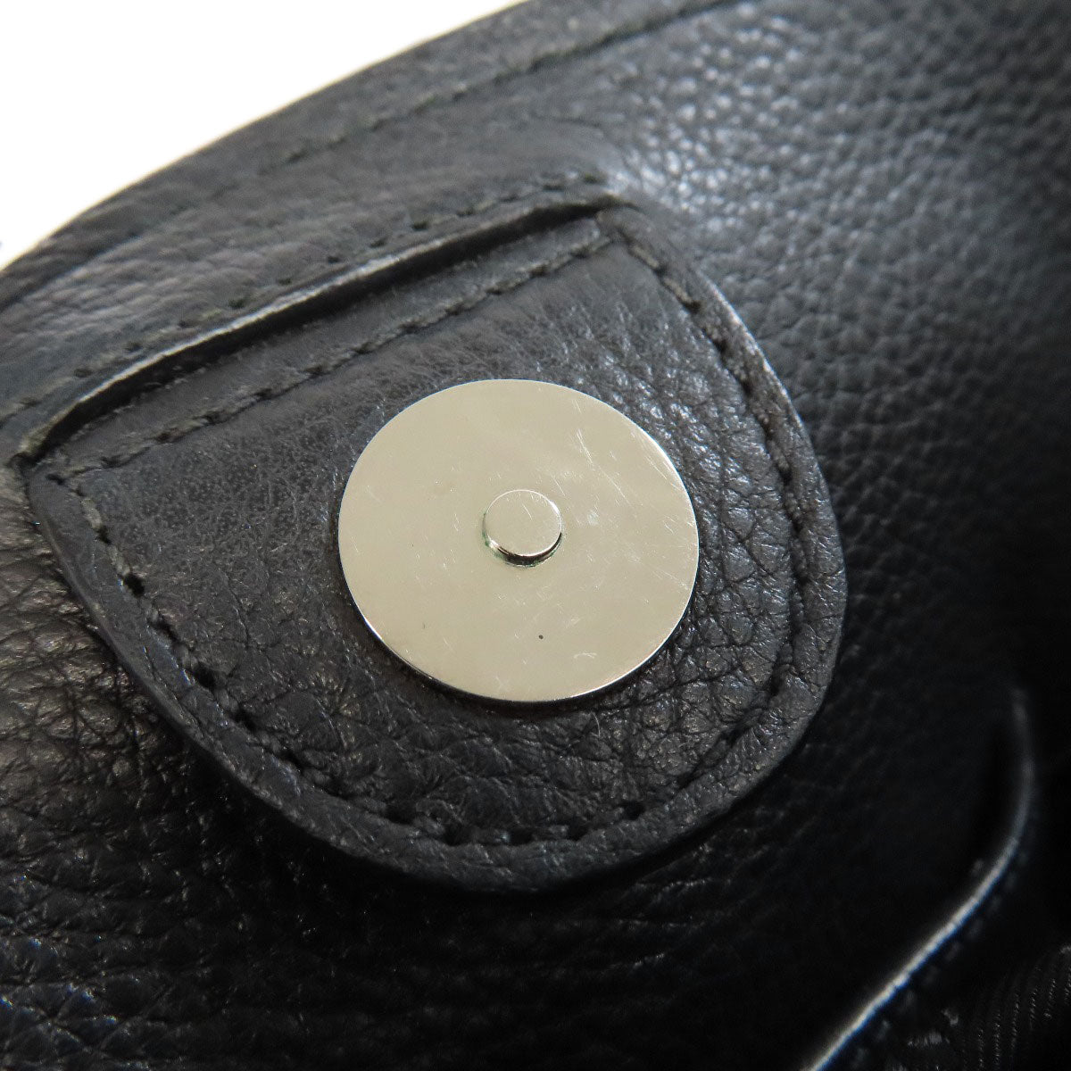 PRADA プラダ ロゴ ショルダーバッグ カーフ レディース 中古