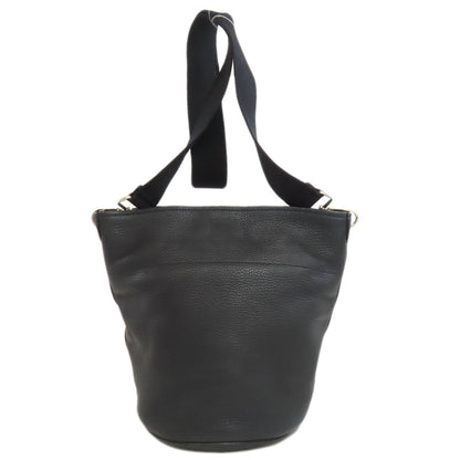 PRADA プラダ ロゴ ショルダーバッグ カーフ レディース 中古