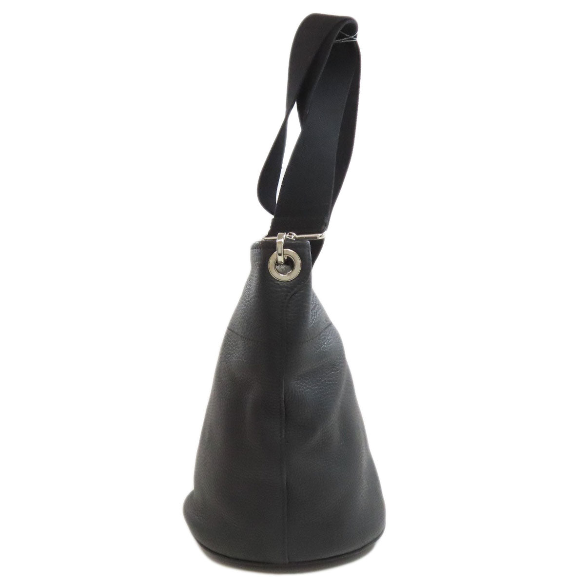 PRADA プラダ ロゴ ショルダーバッグ カーフ レディース 中古