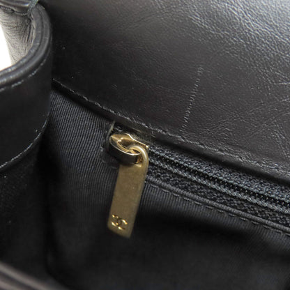 CHANEL シャネル シェブロン Vステッチ ゴールド金具 2WAY ハンドバッグ カーフ レディース 中古