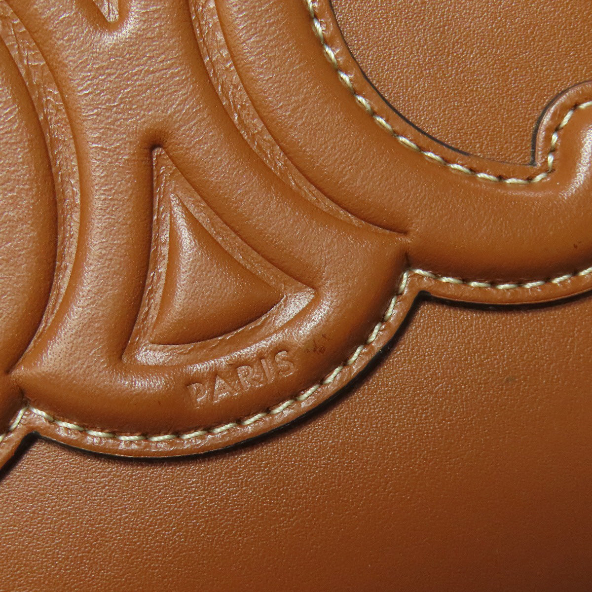 CELINE セリーヌ キューブバッグ ハンドバッグ カーフ レディース 中古
