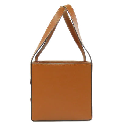 CELINE セリーヌ キューブバッグ ハンドバッグ カーフ レディース 中古