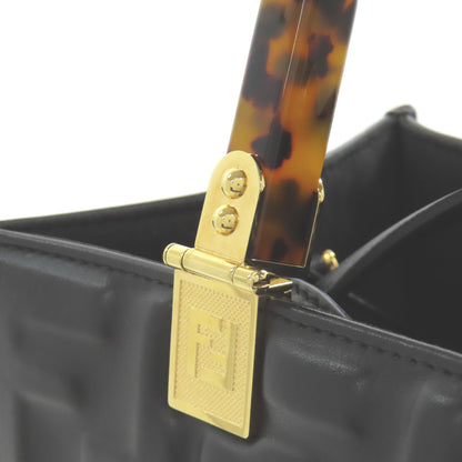 FENDI フェンディ サンシャイン スモール 2WAY ハンドバッグ カーフ レディース 中古