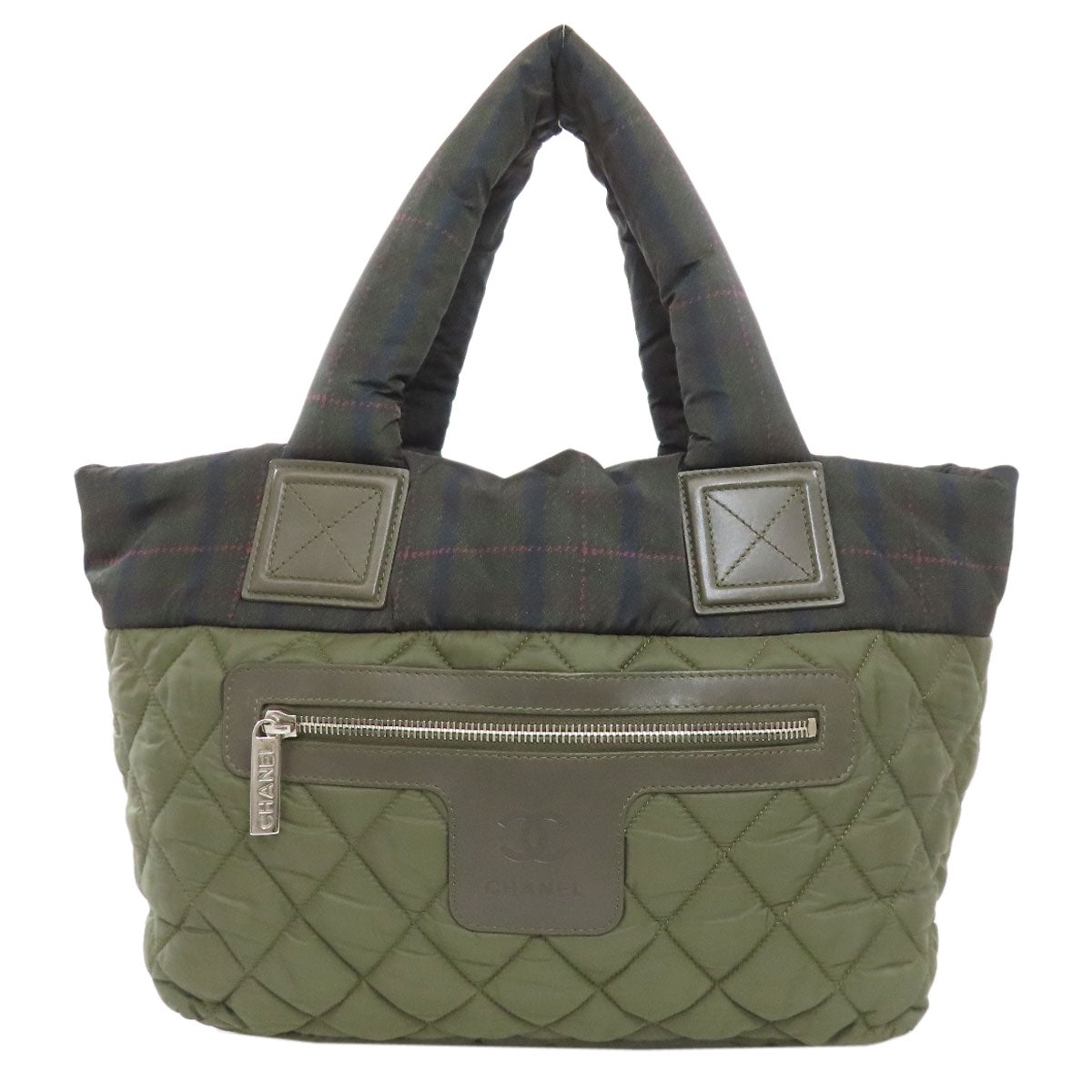 CHANEL シャネル コココクーントート ハンドバッグ ナイロン レディース 中古