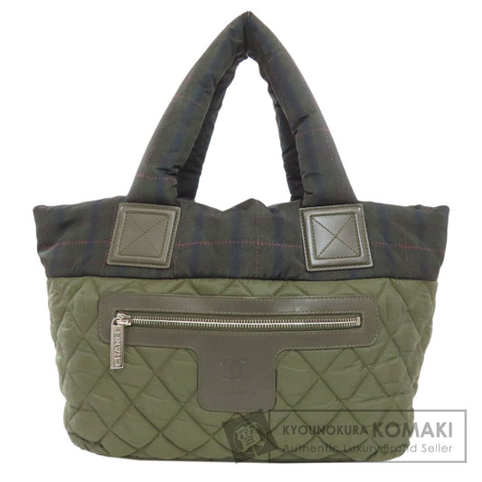 CHANEL シャネル コココクーントート ハンドバッグ ナイロン レディース 中古