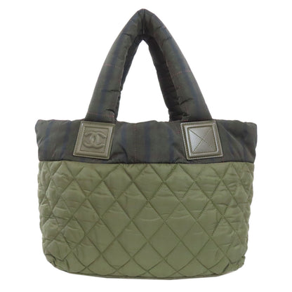 CHANEL シャネル コココクーントート ハンドバッグ ナイロン レディース 中古