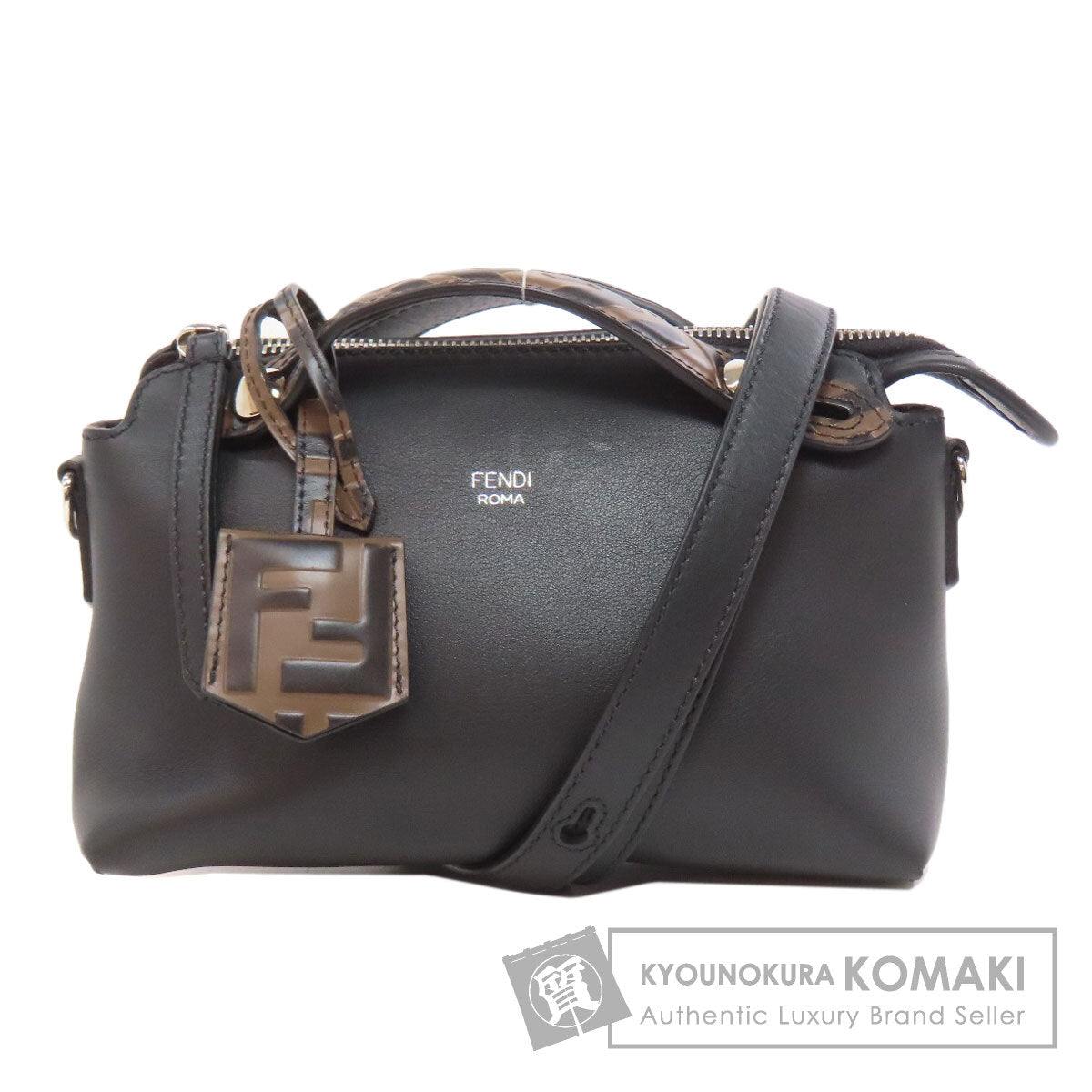 FENDI フェンディ バイザウェイ ミニ 2WAY ハンドバッグ カーフ レディース 中古