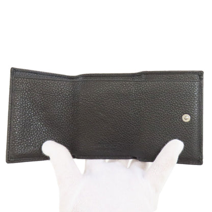 Jimmy Choo ジミーチュウ スターモチーフ コンパクトウォレット 二つ折り財布（小銭入れあり） レザー レディース 中古