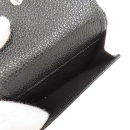 Jimmy Choo ジミーチュウ スターモチーフ コンパクトウォレット 二つ折り財布（小銭入れあり） レザー レディース 中古