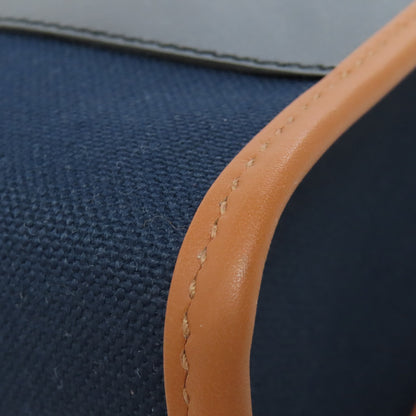 HERMES エルメス VINYL ハンドバッグ トワルオフィシェ レディース 中古