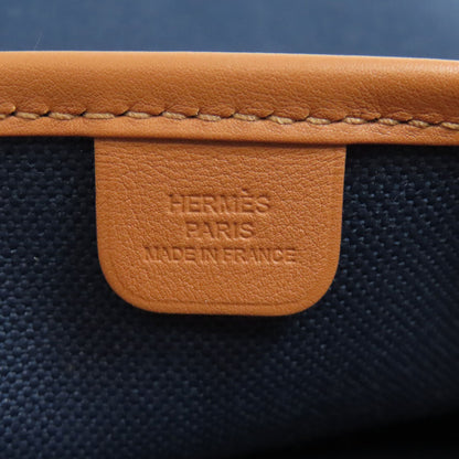 HERMES エルメス VINYL ハンドバッグ トワルオフィシェ レディース 中古