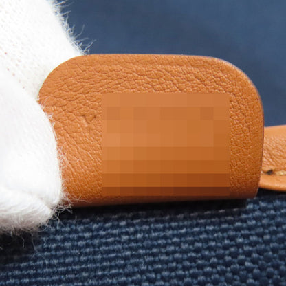 HERMES エルメス VINYL ハンドバッグ トワルオフィシェ レディース 中古