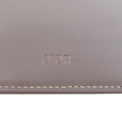 CHRISTIAN DIOR クリスチャンディオール ロゴ 二つ折り財布（小銭入れあり） レザー レディース 中古