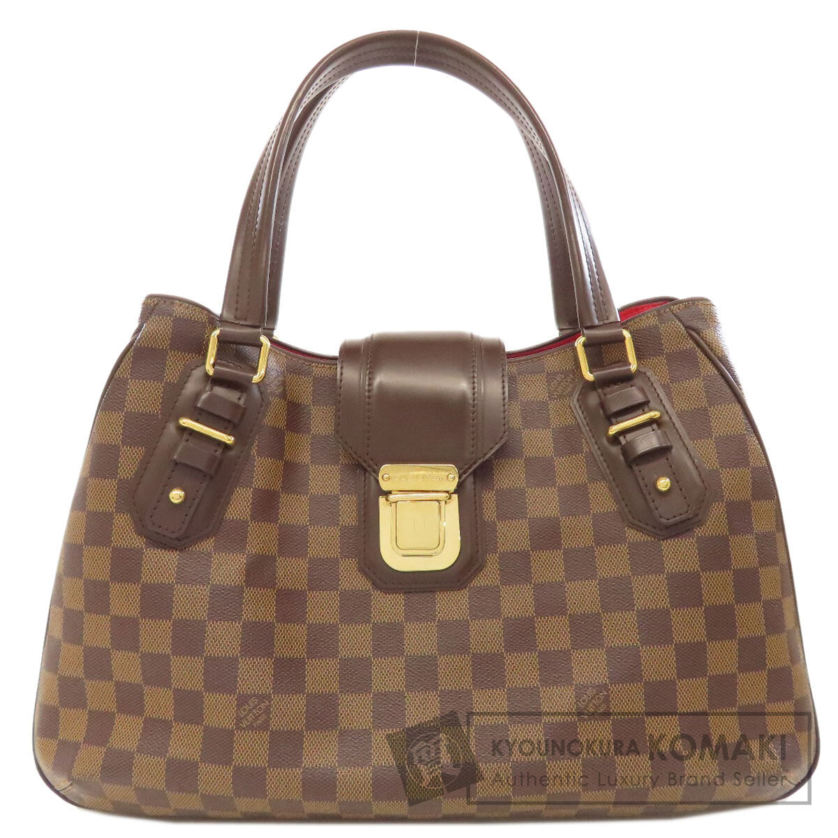 LOUIS VUITTON ルイヴィトン N48108 グリート トートバッグ ダミエキャンバス レディース 中古