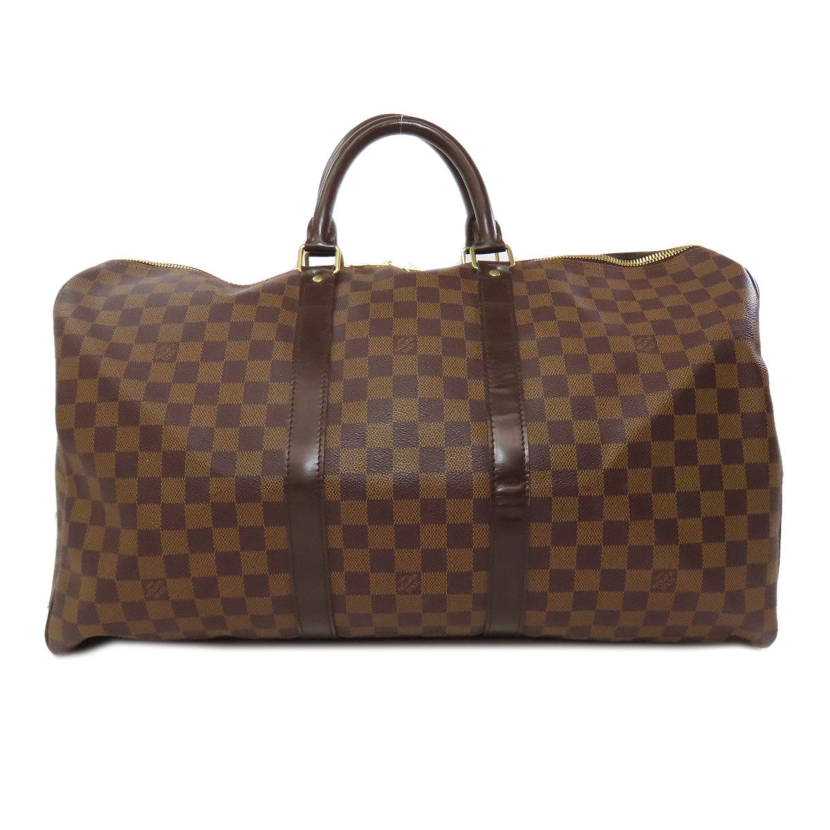 LOUIS VUITTON ルイヴィトン N41427 キーポル50 ボストンバッグ ダミエキャンバス レディース 中古