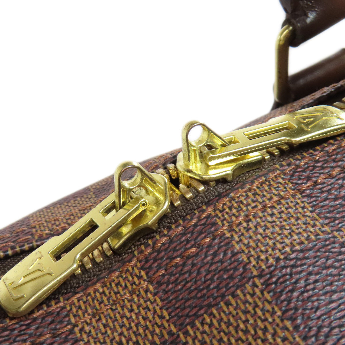 LOUIS VUITTON ルイヴィトン N41427 キーポル50 ボストンバッグ ダミエキャンバス レディース 中古