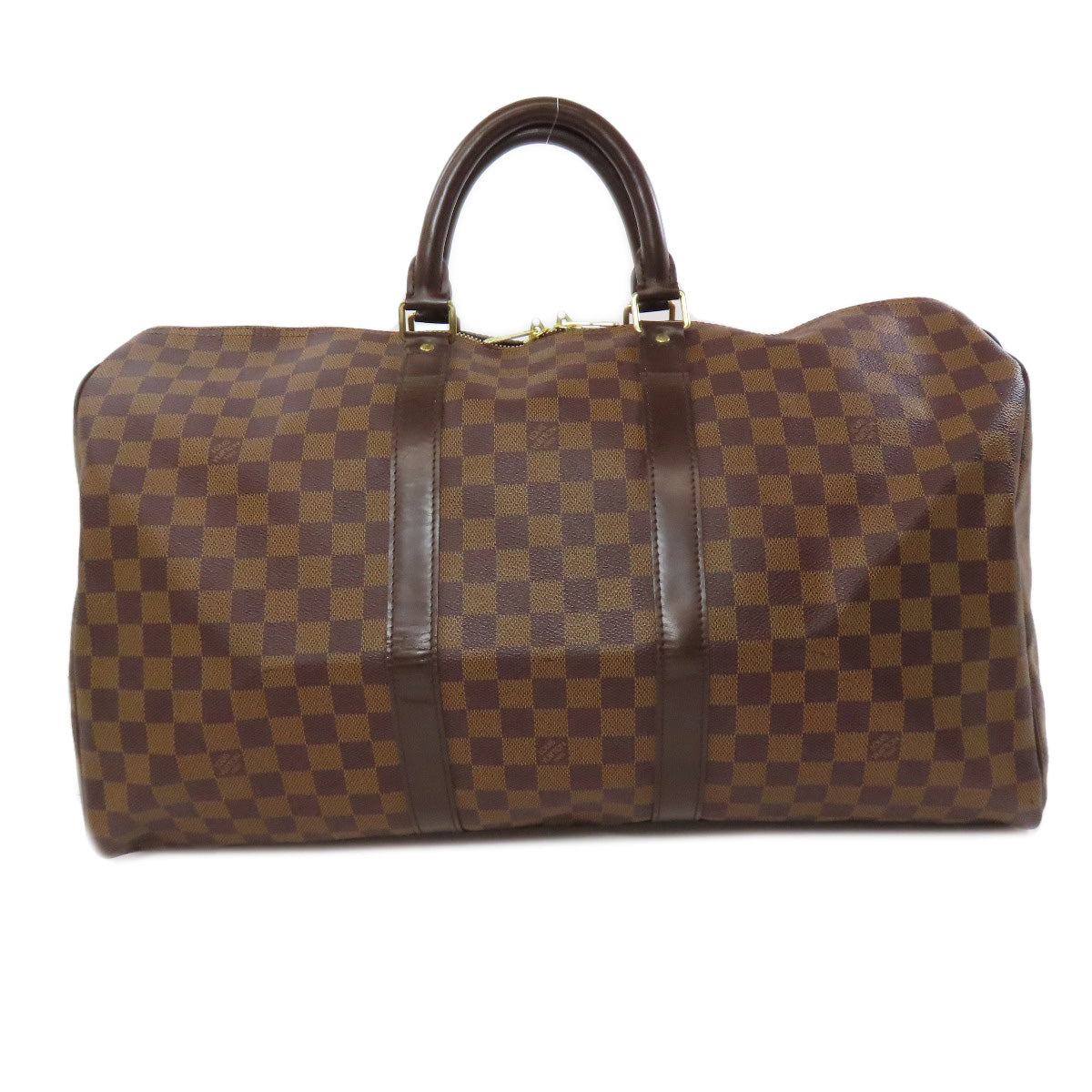 LOUIS VUITTON ルイヴィトン N41427 キーポル50 ボストンバッグ ダミエキャンバス レディース 中古