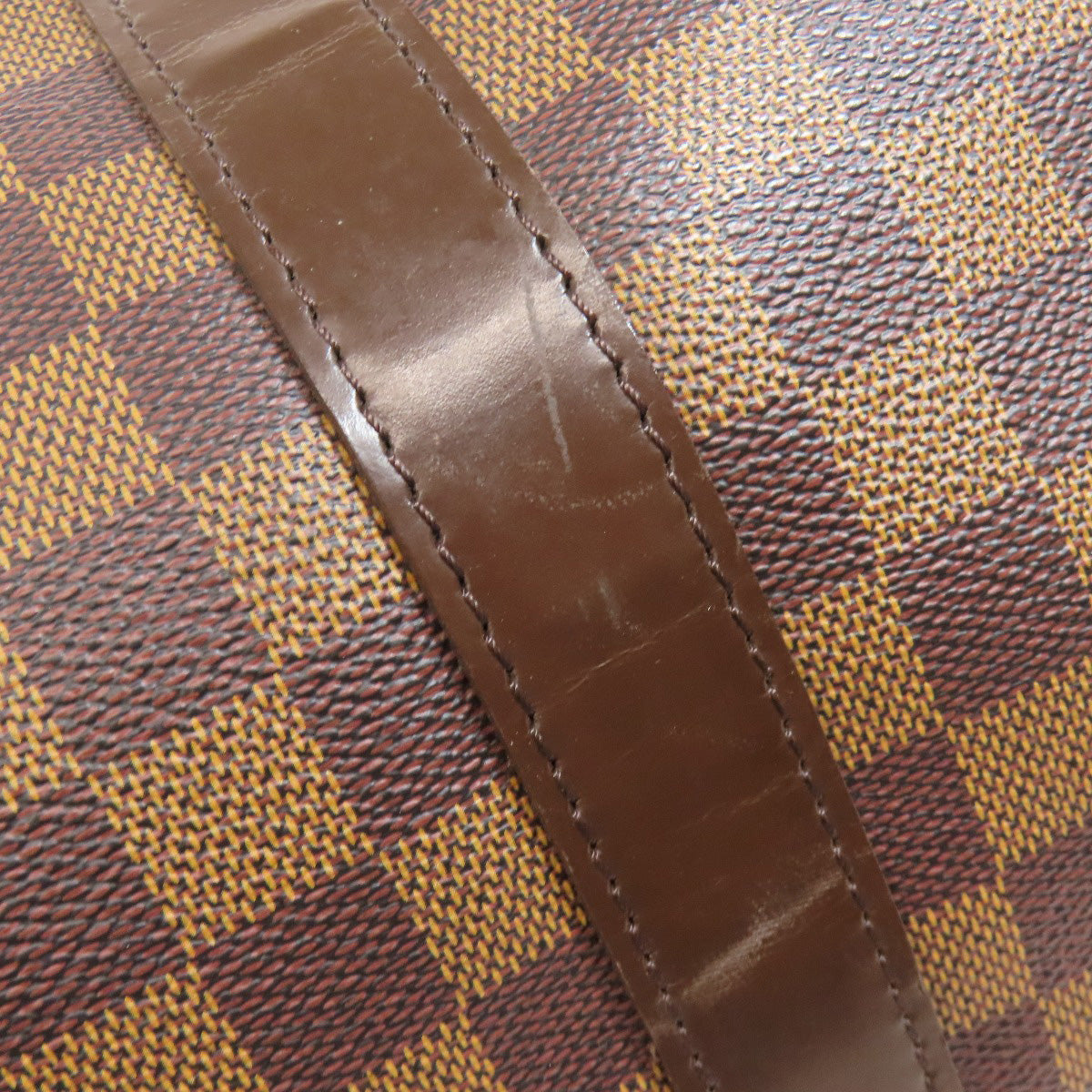 LOUIS VUITTON ルイヴィトン N41427 キーポル50 ボストンバッグ ダミエキャンバス レディース 中古