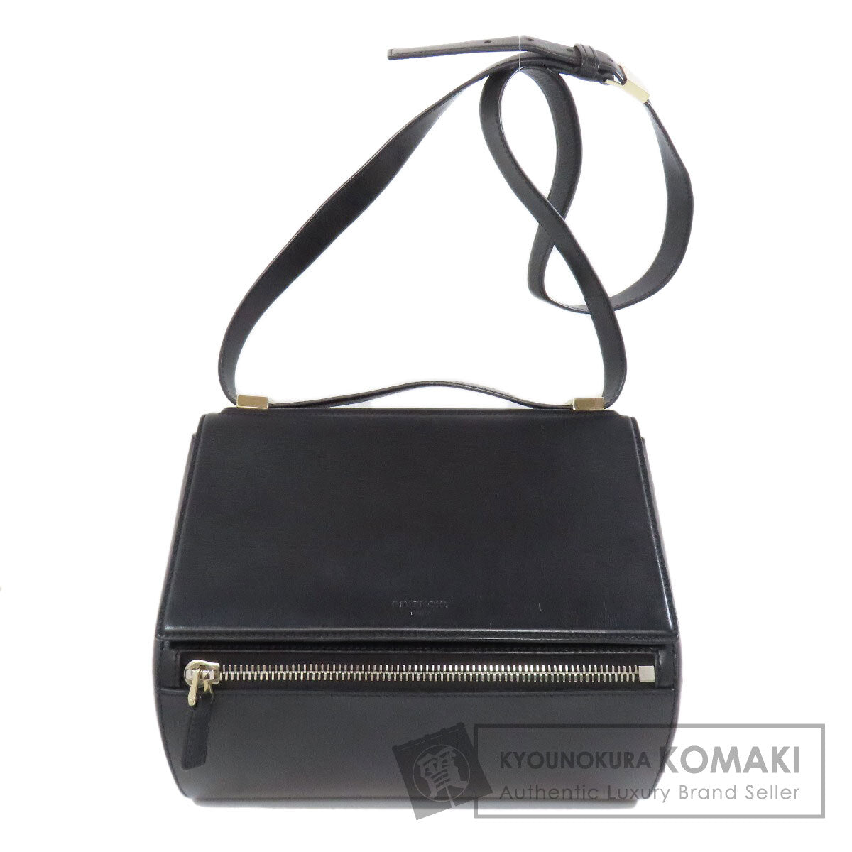 GIVENCHY ジバンシー パンドラ トートバッグ レザー レディース 中古