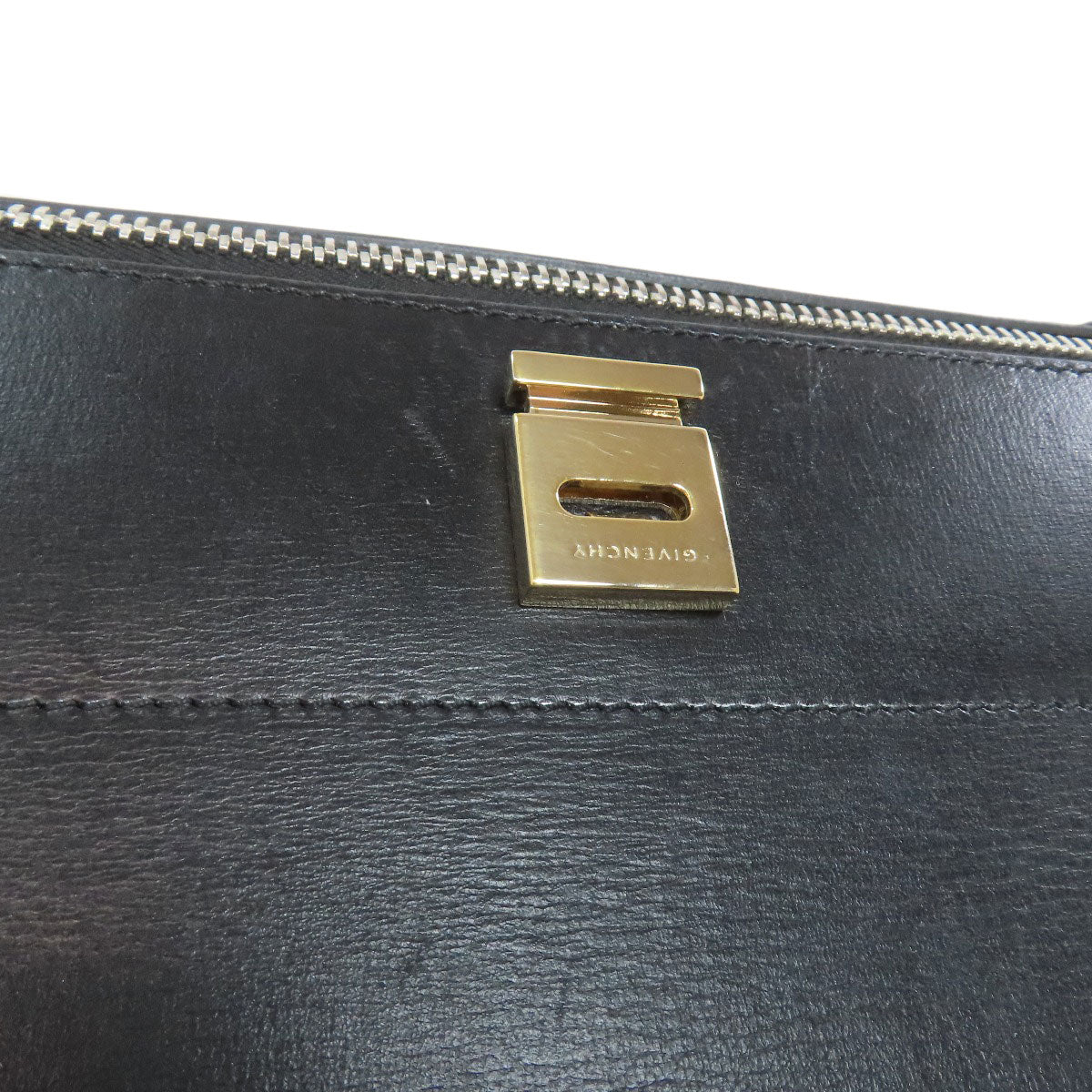 GIVENCHY ジバンシー パンドラ トートバッグ レザー レディース 中古