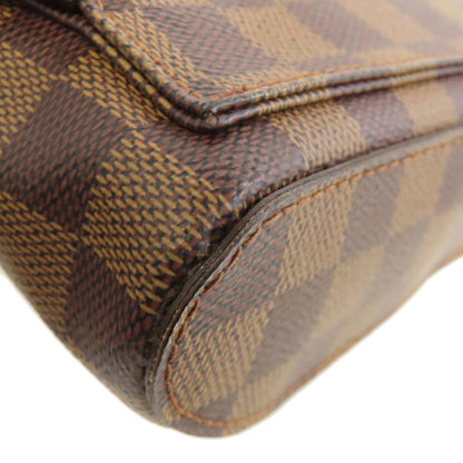 LOUIS VUITTON ルイヴィトン N51994 ジェロニモス ボディバッグ ダミエキャンバス レディース 中古