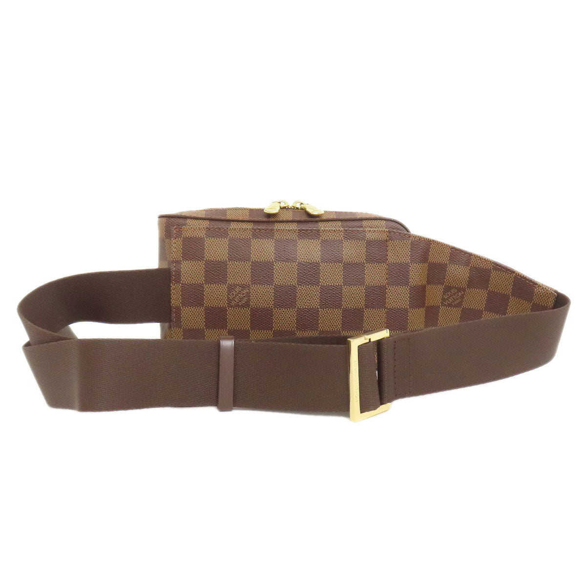 LOUIS VUITTON ルイヴィトン N51994 ジェロニモス ボディバッグ ダミエキャンバス レディース 中古