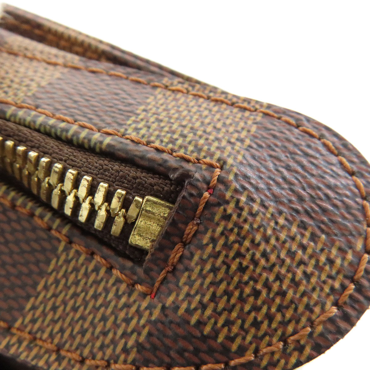 LOUIS VUITTON ルイヴィトン N51994 ジェロニモス ボディバッグ ダミエキャンバス レディース 中古