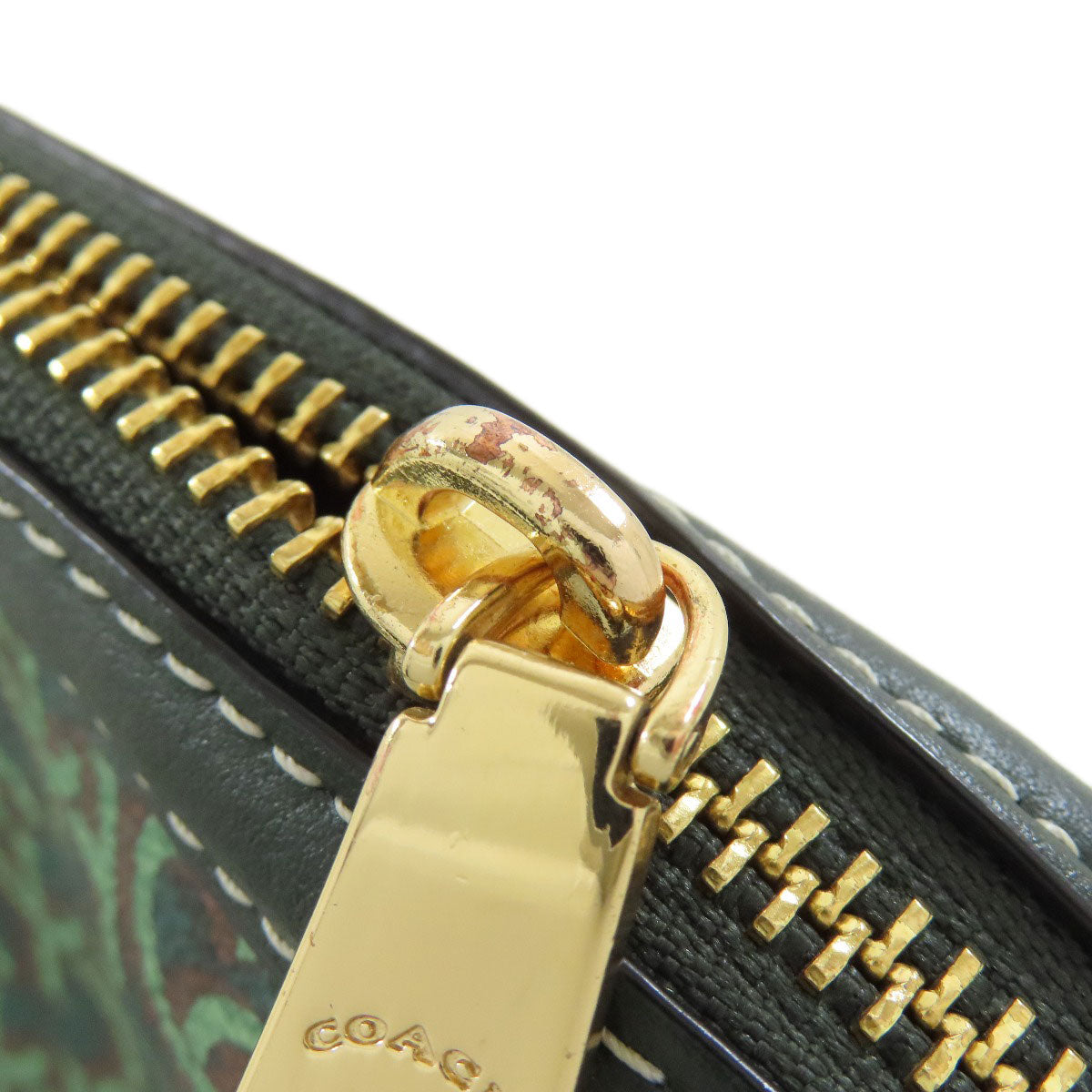 COACH コーチ CF343 マディ クロスボディ ショルダーバッグ PVC レディース 中古