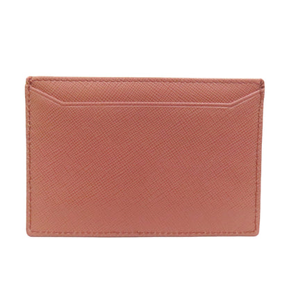 PRADA プラダ ロゴ カードケース サフィアーノ レディース 中古