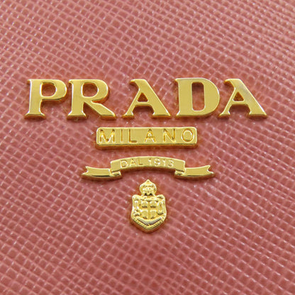 PRADA プラダ ロゴ カードケース サフィアーノ レディース 中古